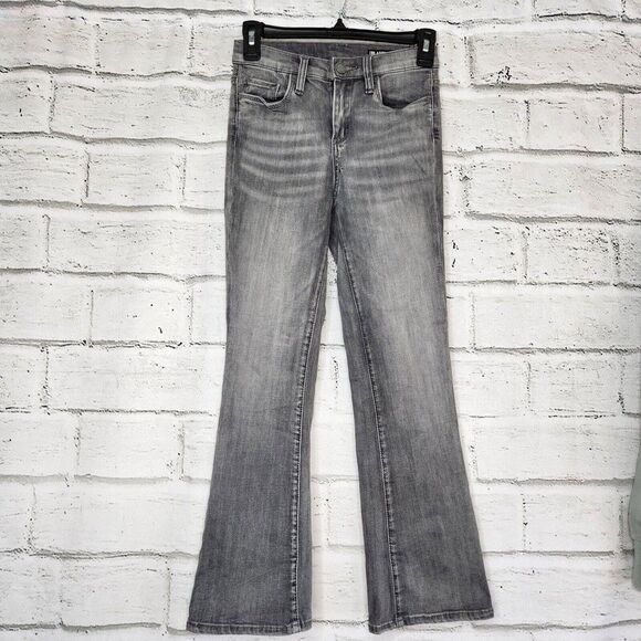 Blank NYC Denim - BlankNYC The Vandam Gray Wash Jeans Kick Flare High Rise Womens 24